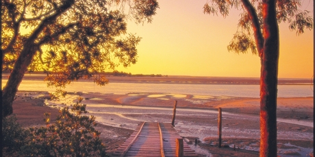 Hervey Bay is acclaimed as the whale-watching capital of the world and has a moderate climate.