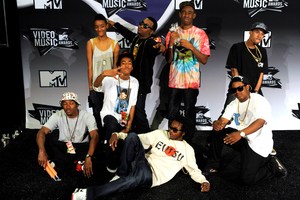 Odd Future at the 2011 MTV Music Awards. Photo / AP