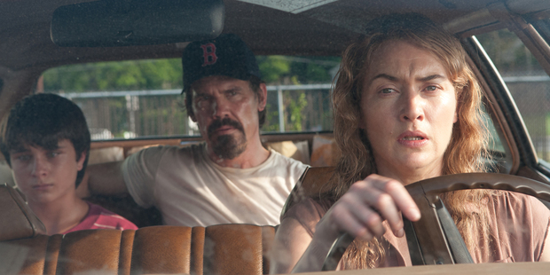 Gattlin Griffith, Josh Brolin and Kate Winslet in 'Labor Day'.