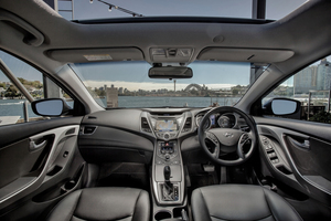 The 2014 Hyundai Elantra is deceptive with its space and performance.