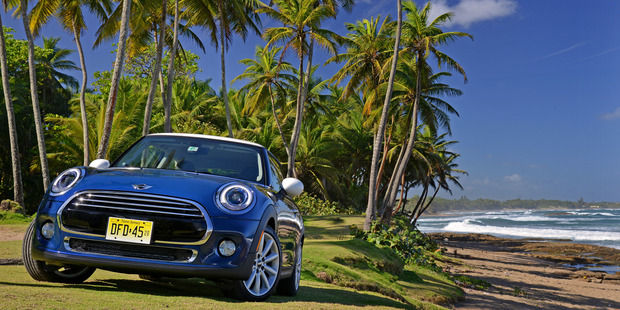 The all-new Mini is longer than the previous version.