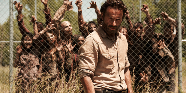 Andrew Lincoln stars in 'The Walking Dead'.