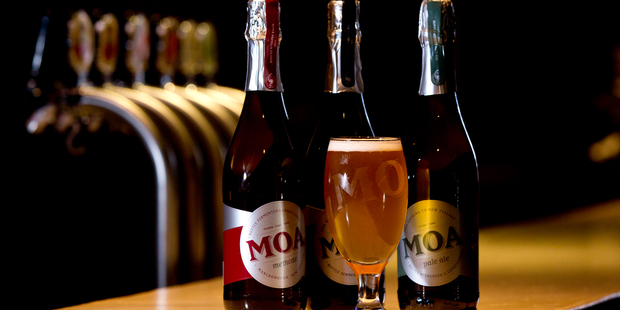Moa picked up a total of seven medals at the Dublin Craft Beer Cup held over the weekend. Photograph / Dean Purcell.