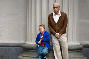 Johnny Knoxville plays Irving Zisman in Jackass Presents: Bad Grandpa.