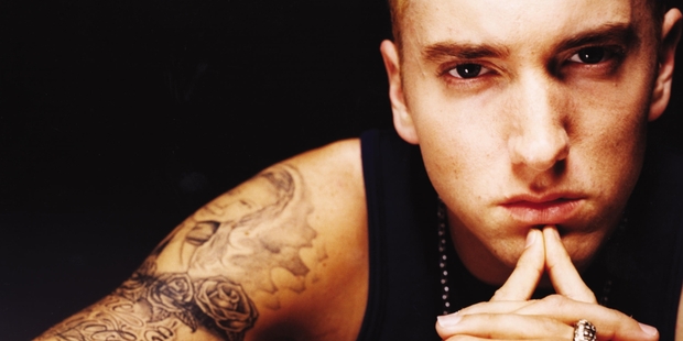 Rap star Eminem.