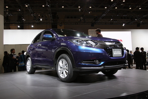 The Honda Vezel debuted at the Tokyo Motor Show in 2013.