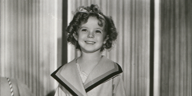 Shirley Temple as a child.