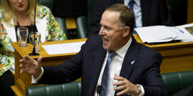 Prime Minister John Key says he will not support the bill becoming law until the tobacco industry's legal challenges are resolved. Photo / Mark Mitchell