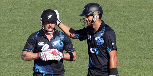 Brendon McCullum was wanted by Chennai Super Kings and Ross Taylorwas passed in unwanted by any of the eight franchises. Photo / APN