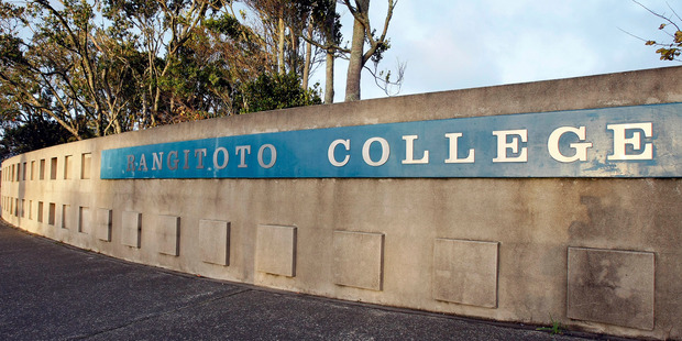 Rangitoto College. Photo / NZPA