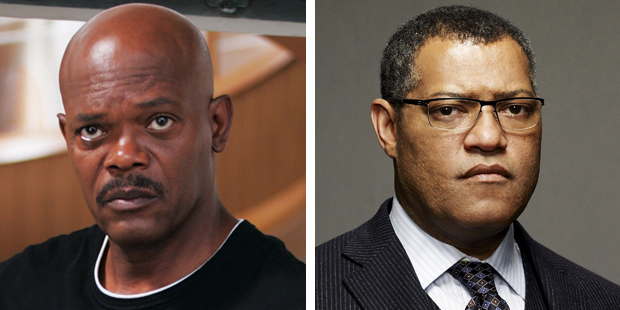 Samuel L. Jackson was confused with Laurence Fishburne by a TV presenter. Photo / Supplied, CBS