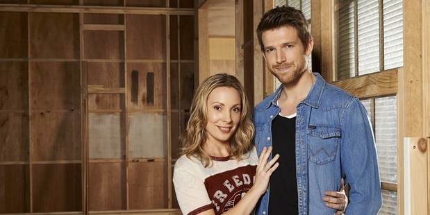 Sia Trokenheim and Jono Kenyon star in 'Step Dave'.