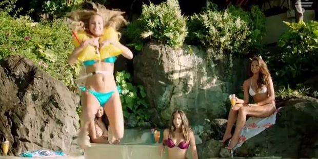 Sports Illustrated has teamed with Air New Zealand on their latest safety video.
Photo / YouTube