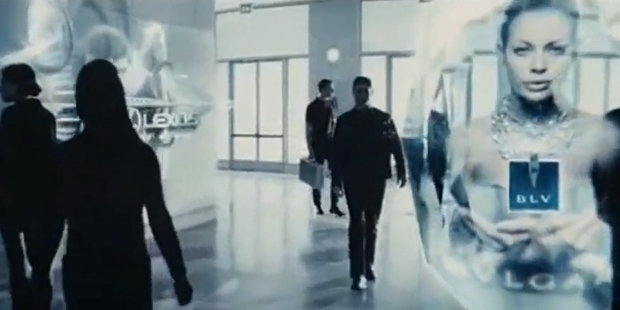 Minority Report, starring Tom Cruise, featured advertisements targeted at individuals. The technology being used in Australia is moving towards the kind of targeting now used online.