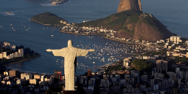 Air New Zealand's new fuel-efficient planes make cities such as Rio de Janeiro in Brazil more accessible. Photo / AP