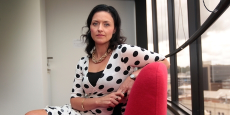 Lisa Collins' Twitter was hacked. Photo / Doug Sherring