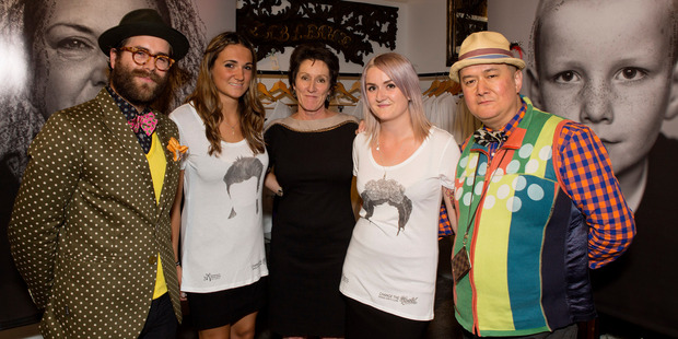 The World team at the T-Shirt Launch at the World store in Britomart.