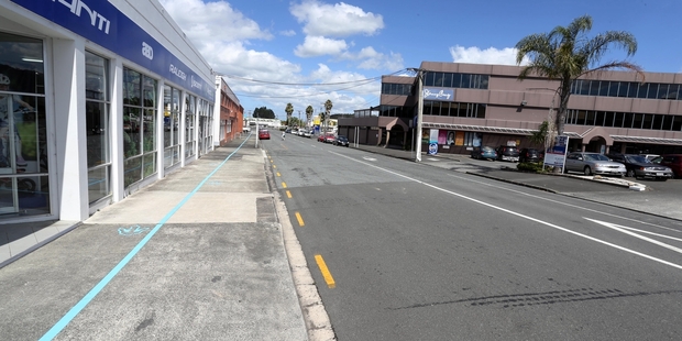 Albert St, just one of the three streets in Whangarei where legal high vendors could be licensed to sell legal highs. Photo/John Stone