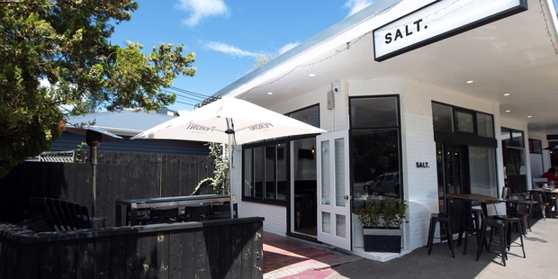 There's nothing pretentious about Castor Bay's Salt restaurant. Photo / Doug Sherring