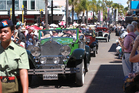 Crowds enjoy the Tremains Art Deco Parade through the streets of Napier today. Photo/Duncan Brown. Crowds enjoy the Tremains Art Deco Parade through the streets of Napier today. Photo/Duncan Brown.