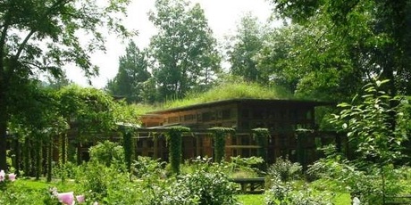 The Bernheim Arboretum Visitor Centre is a flagship example of McDonough's work. Photo / Supplied