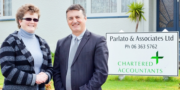 Stella Vockins and Darren Parlato of Parlato & Associates.