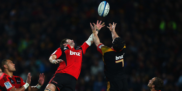 Join us here for tonight's live coverage of the Crusaders taking on the Chiefs. Photo / Getty Images.