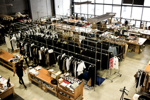 The brand's busy Newton workroom. Photo / Babiche Martens.