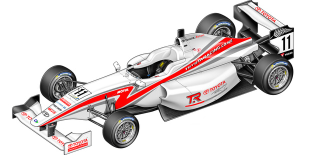 The FT50 will be the new vehicle for the Toyota Racing Series.