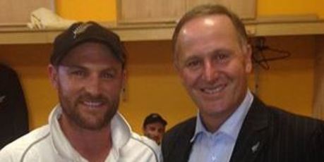 Clicks on Brendon McCullum's Key post have bowled the Key-Obama post.