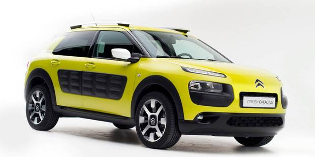 The Citroen Cactus features an unconventional interior design with plenty of space.