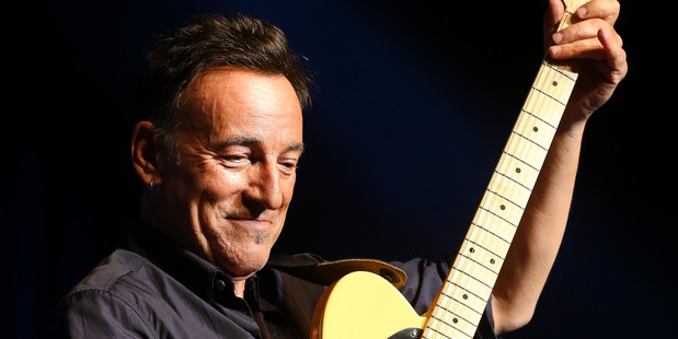 Musician Bruce Springsteen. Photo / AP