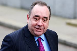 Scotland's First Minister Alex Salmond. Photo / AP