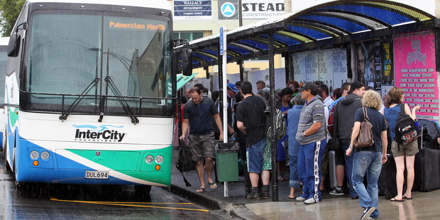"We feel vindicated by the ruling," acting Intercity chief executive Nick Hurdle said. Intercity bus shelter on Dalton Street, Napier. Photo / Paul Taylor