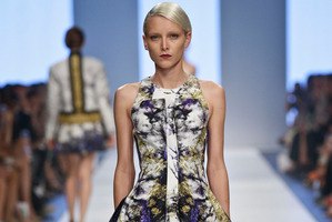 Josh Goot on the runway. Photo / Supplied.