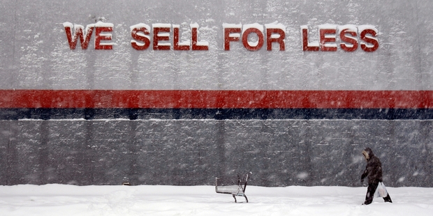 Walmart created the "every day low prices" strategy, which forces suppliers to cut their prices to the bone. Photo / AP