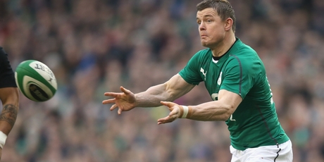 Brian O'Driscoll's playing instincts trigger feelings of shock and awe in opponents. Photo / Getty Images