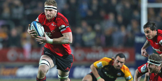 Over the past two seasons, the Crusaders' form has risen and fallen depending on Kieran Read's fitness. Photo / Getty Images