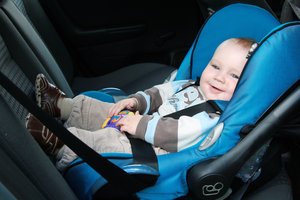 Experts say there are dangers to letting your baby sleep in a carseat.
Photo / Thinkstock