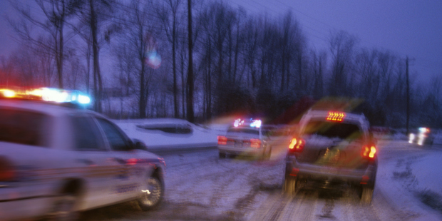 A family of Japanese tourists kicked off a high speed pursuit because they were confused at the flashing police sirens behind them. Photo / Thinkstock