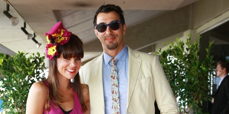 Amber Peebles and Brooke Howard-Smith will join other celebrities at the races tomorrow. Photo / APN