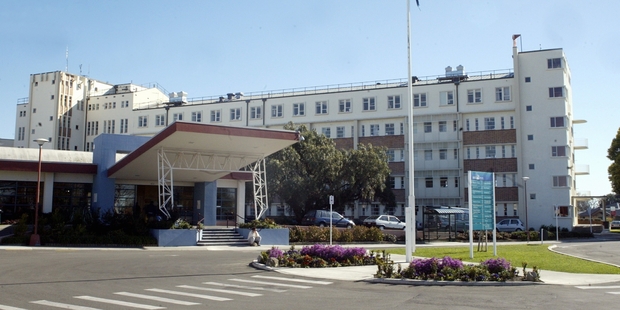 Staff at Hawke's Bay Hospital had to grab a man by his feet to stop him diving out an upper-floor window. Photo / File