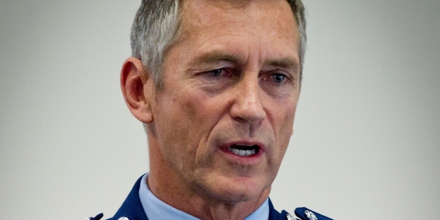 Incoming Police commissioner, Mike Bush.