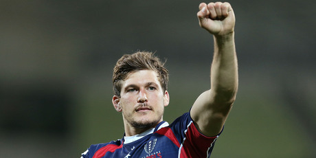 Luke Burgess of the Rebels. Photo / Getty Images