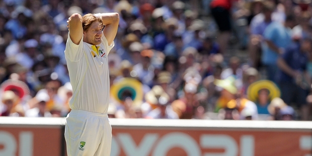 Shane Watson is shaping up for a return in the third test. Photo / AP