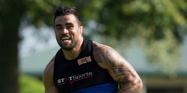 Liam Messam leads from the front and the Chiefs veteran has plenty of faith in the
team's young recruits. Photo / Stephen Barker