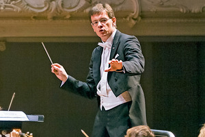Conductor Eckehard Stier. Photo / Adrian Malloch