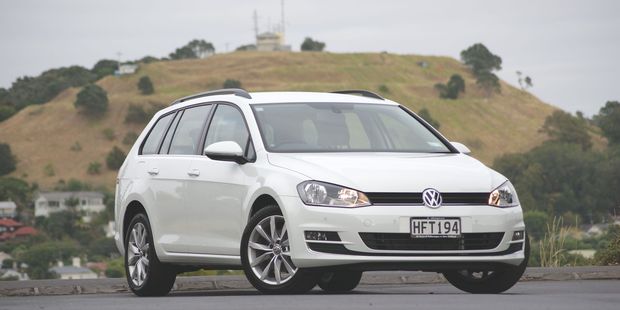 Volkswagen Golf VII wagon
There is a large boot and a reversing camera under the badge. Pictures /David Linklater