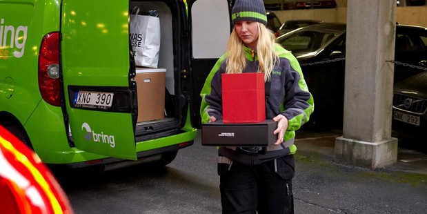 Volvo has a vision of courier firms and motorists saving time and money.