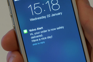 Volvo is developing a system to enable online shopping deliveries direct to customers' cars rather than their homes.